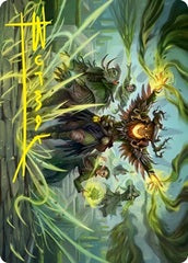 Witherbloom Command (45/81) Art Card (ASTX) - Gold-Stamped Signature