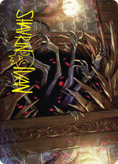 Withering Torment (33/54) Art Card (ADSK) - Gold-Stamped Signature