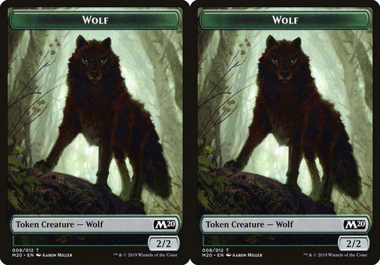 Wolf (008) // Wolf (008) Double-Sided Token