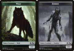 Wolf (008) // Zombie (006) Double-Sided Token