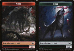 Wolf (011) // Wolf (014) Double-Sided Token - Foil