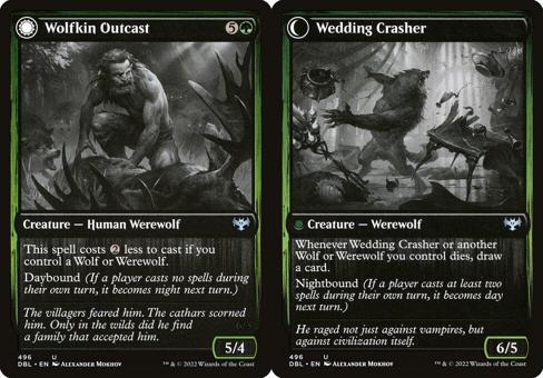 Wolfkin Outcast // Wedding Crasher - Foil