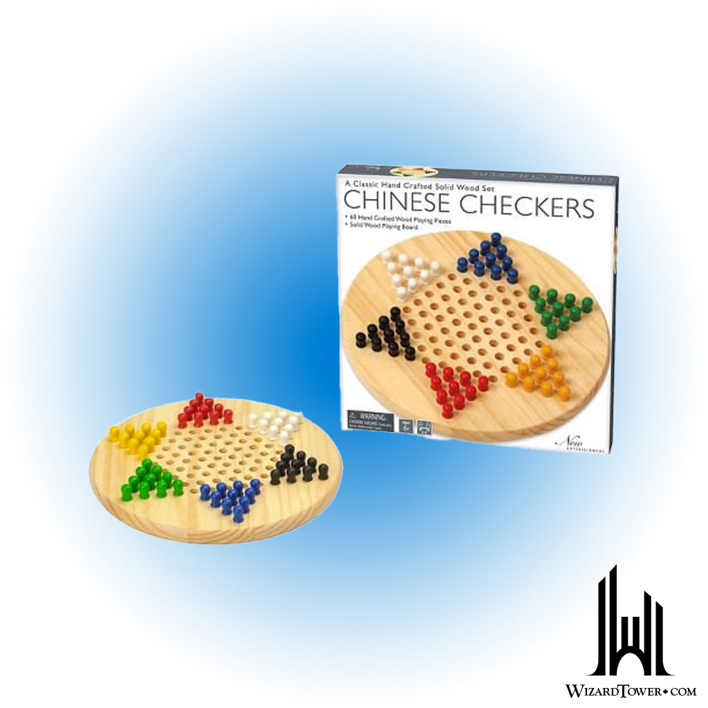 Chinese Checkers - Wooden 11.5"