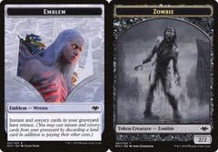 Wrenn and Six Emblem (021) // Zombie (007) Double-Sided Token