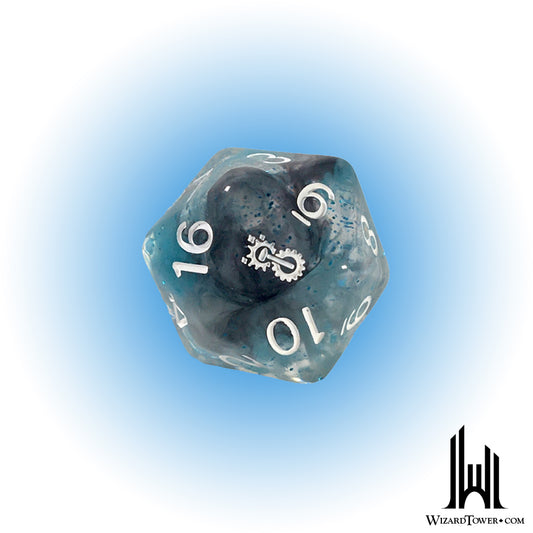 Individual Dice - Diffusion Artificer's Ingenuity Symbol 30mm d20