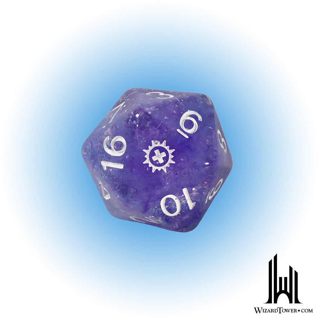Individual Dice - Diffusion Cleric's Divinity Symbol 30mm d20
