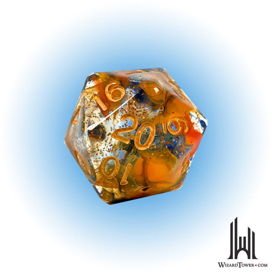Individual Dice - Cosmic Cliffs 30mm d20
