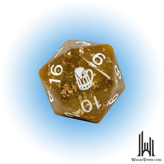 Individual Dice - Dwarven Stout Symbol 30mm d20