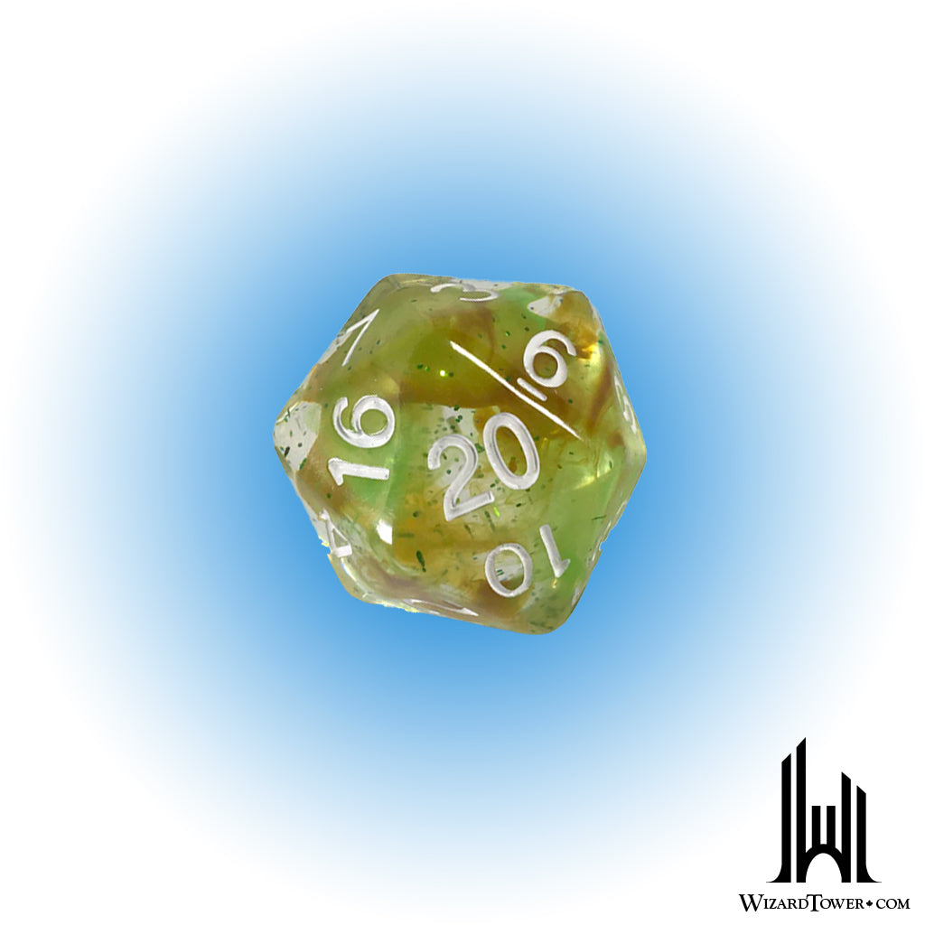 Individual Dice - Diffusion Druid's Circle 30mm d20