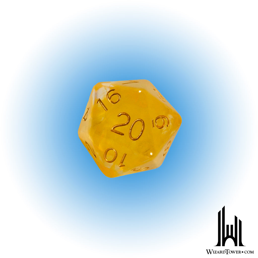 Individual Dice - Diffusion El Dorado 30mm d20