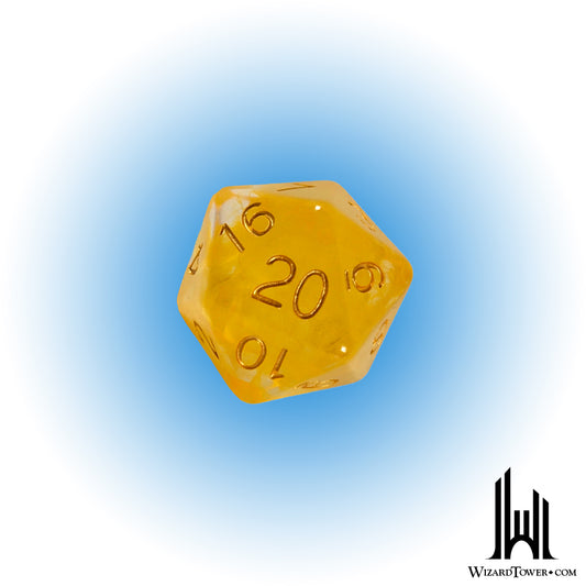 Individual Dice - Diffusion El Dorado 30mm d20