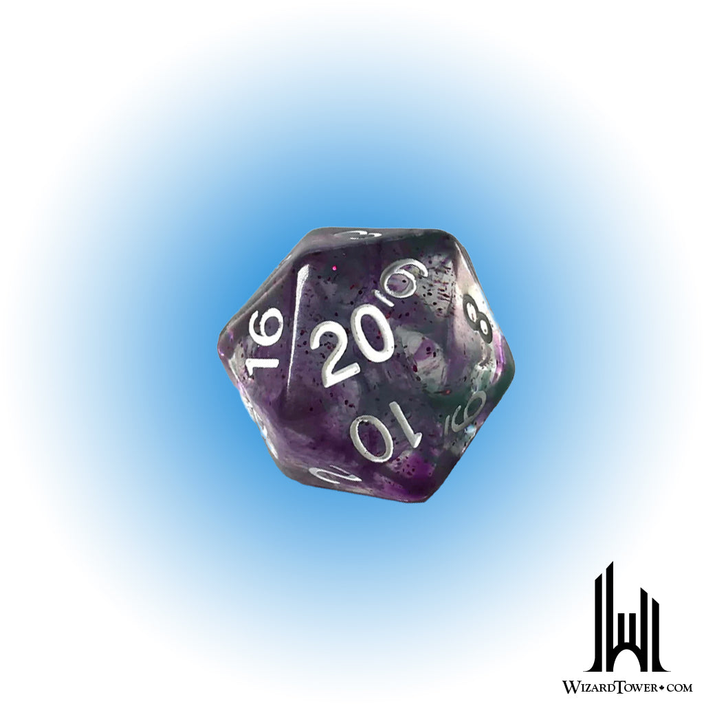 Individual Dice - Diffusion Goblin Green 30mm d20
