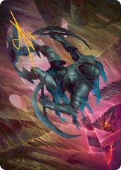 Xerex Strobe-Knight (20/81) Art Card (AMOM) - Gold-Stamped Signature