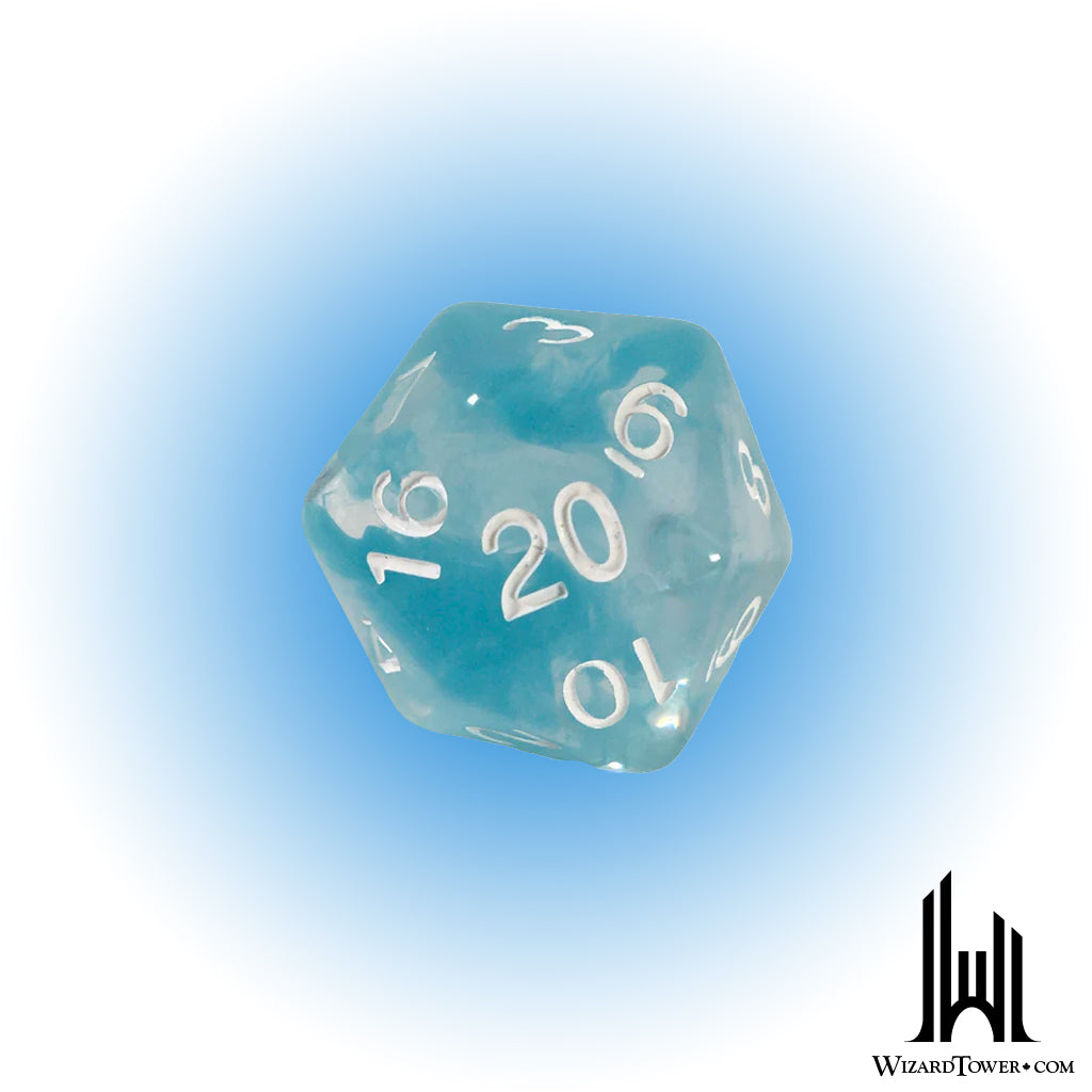 Individual Dice - Diffusion Glacier 30mm d20