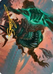 Yargle and Multani (53/81) Art Card (AMOM) - Gold-Stamped Signature