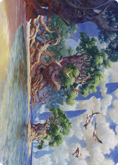 Yavimaya Coast (61/81) Art Card