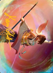 Yuna, Grand Summoner (22/53) Art Card (AFIN) - Gold-Stamped Signature