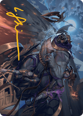 Zahur, Glory's Past (10/54) Art Card (ADFT) - Gold-Stamped Signature