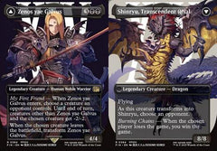 Zenos yae Galvus // Shinryu, Transcendent Rival (0384) (Borderless) - Foil