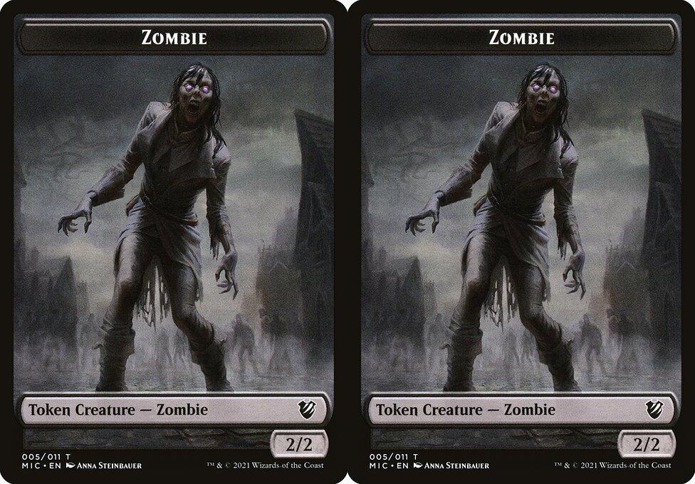 Zombie (005) // Zombie  (005) Double-Sided Token