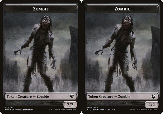 Zombie (005) // Zombie  (005) Double-Sided Token