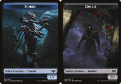 Zombie (005) // Zombie (008) Double-Sided Token - Foil