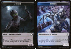 Zombie (005) // Zombie (015) Double-Sided Token - Foil