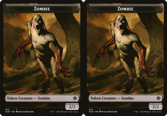 Zombie (013) // Zombie (013) Double-Sided Token