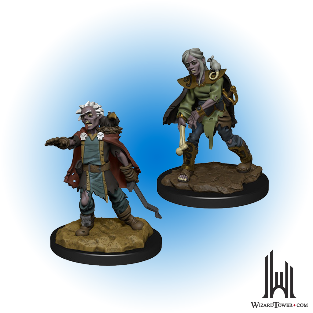 Wardlings Figures - Zombie Female & Male