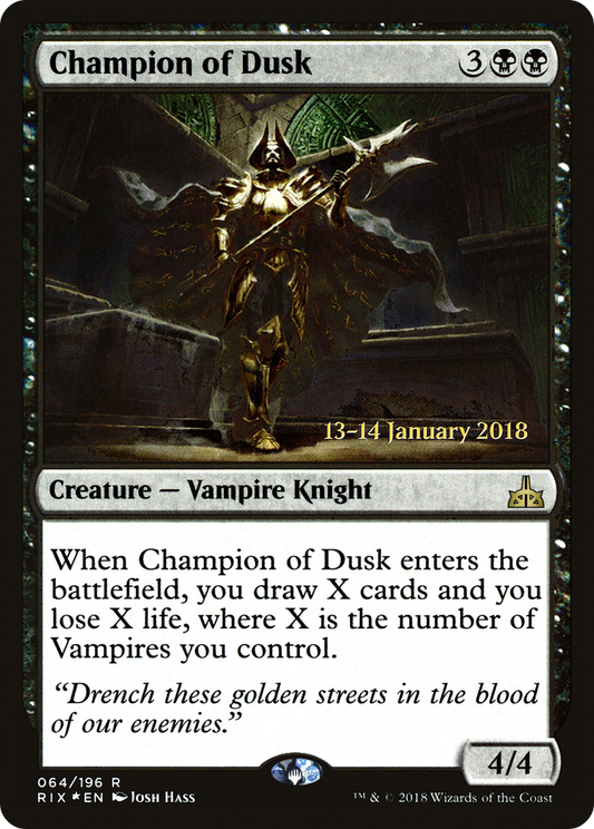 Champion of Dusk (064) (Prerelease) - Foil