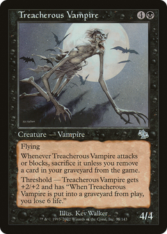 Treacherous Vampire - Foil