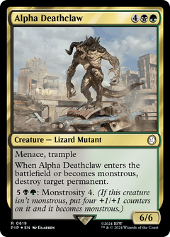 Alpha Deathclaw (0619) - Surge Foil