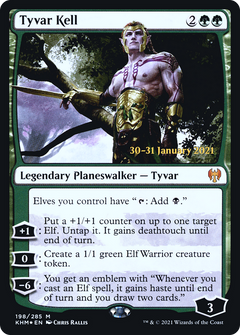 Tyvar Kell (198) (Prerelease) - Foil