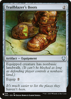 Trailblazer's Boots (ONC-144) (PLST)