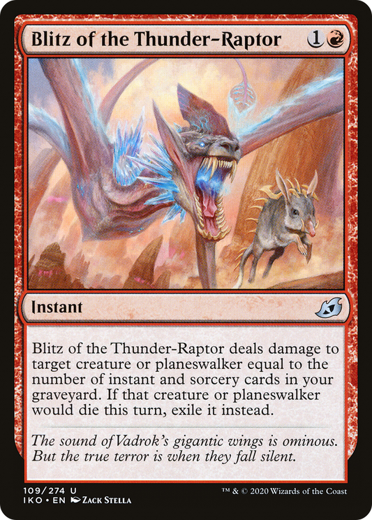 Blitz of the Thunder-Raptor - Foil