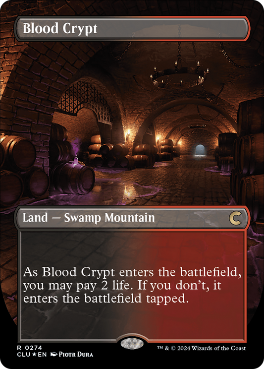 Blood Crypt (0274) (Borderless) - Foil