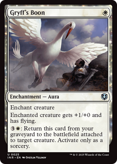 Gryff's Boon - Foil