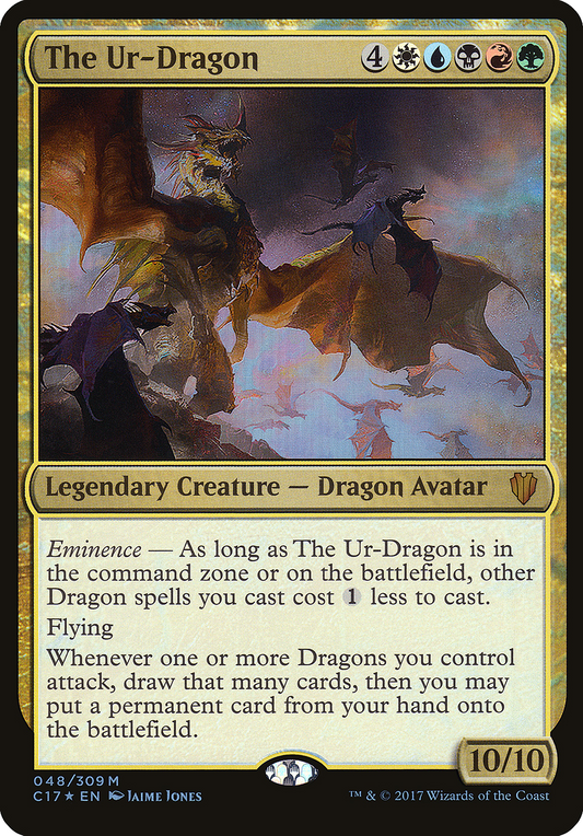 The Ur-Dragon (Oversized) - Foil
