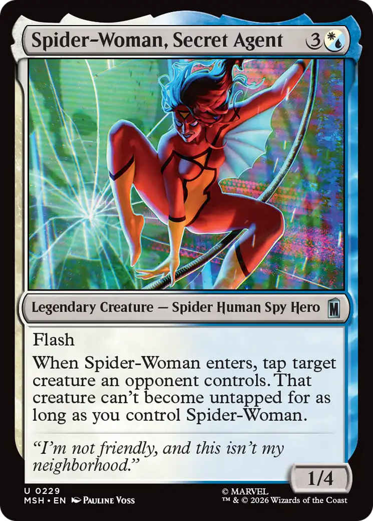 Spider-Woman, Secret Agent (0229) (MSH) - Foil