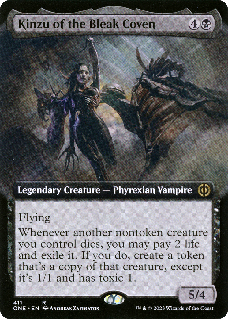 Kinzu of the Bleak Coven (411) (Extended Art)