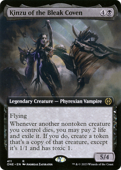 Kinzu of the Bleak Coven (411) (Extended Art)