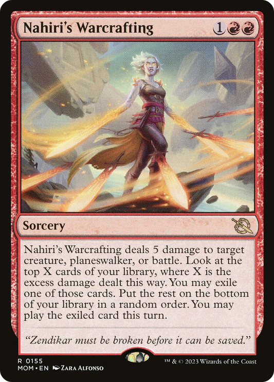 Nahiri's Warcrafting - Foil