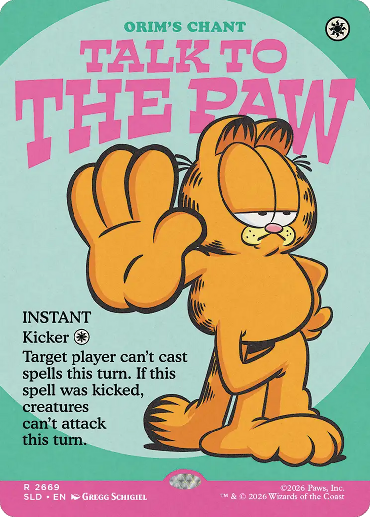 Talk to the Paw [Orim's Chant] (2669) (Showcase) (SLD)