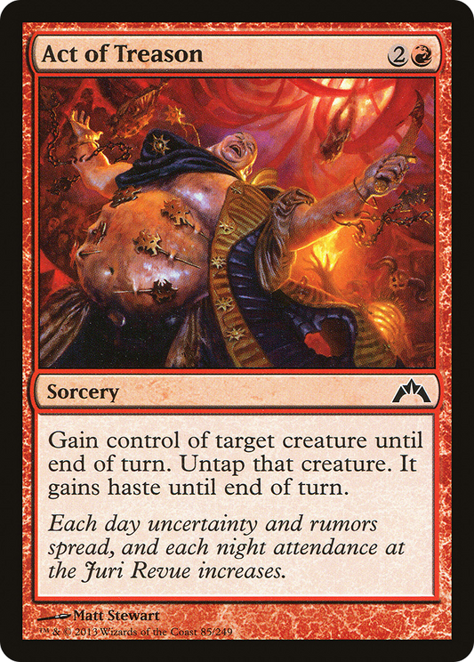 Act of Treason - Foil