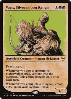 Varis, Silverymoon Ranger (335) (Showcase) - Foil