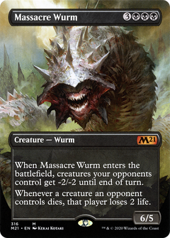 Massacre Wurm (316) (Alternate Art) - Foil