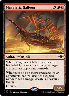 Magmatic Galleon (0157) (Promo Pack) - Foil