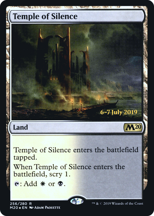 Temple of Silence (256) (Prerelease) - Foil
