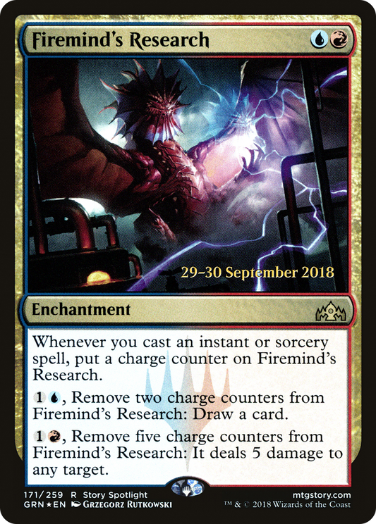 Firemind's Research (171) (Prerelease) - Foil