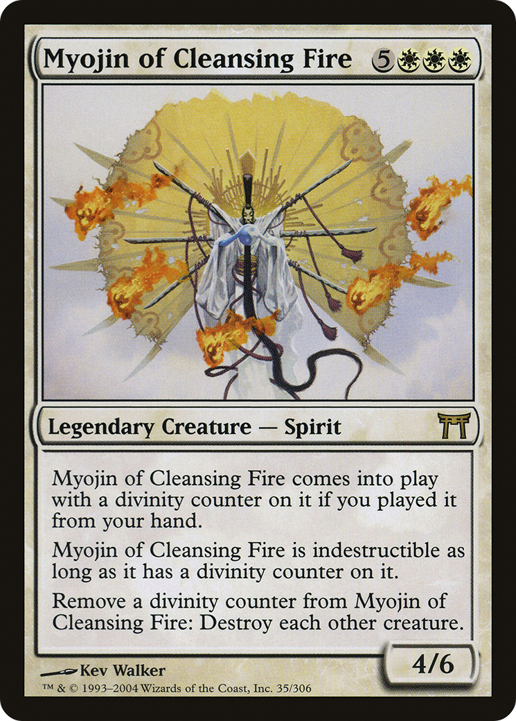 Myojin of Cleansing Fire - Foil
